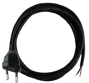 Vetec Aansluitsnoer neopreen H05RN-F - 2 X 0,75 - 15m